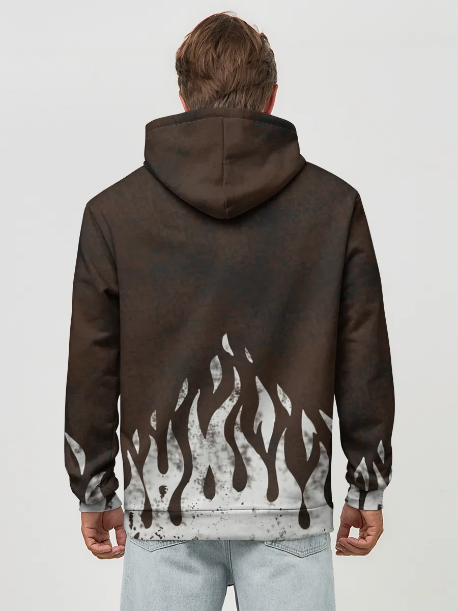 Худи мужской база хлопок / cs:go - Оксидное пламя