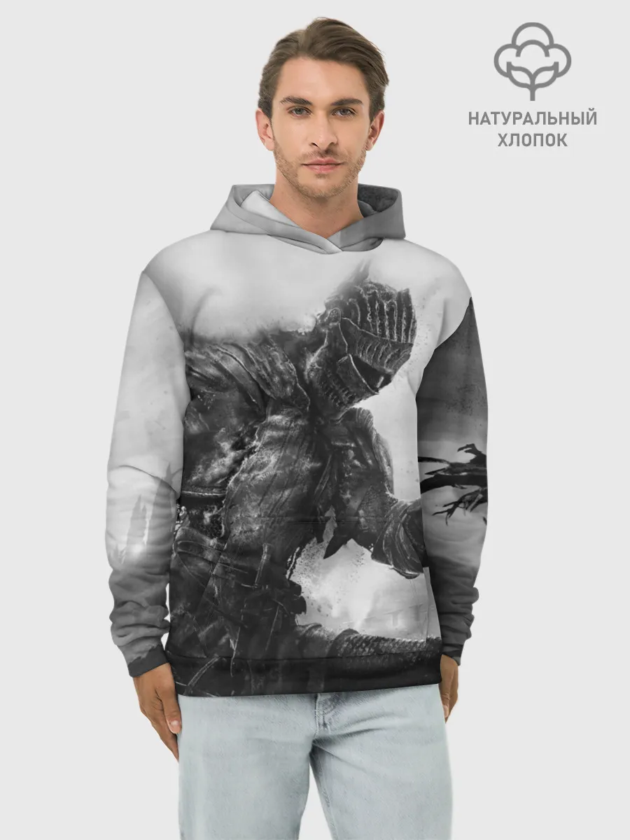 Худи мужской база хлопок / DARK SOULS