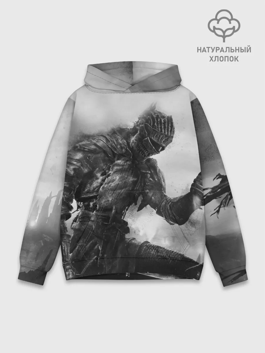 Худи мужской база хлопок / DARK SOULS