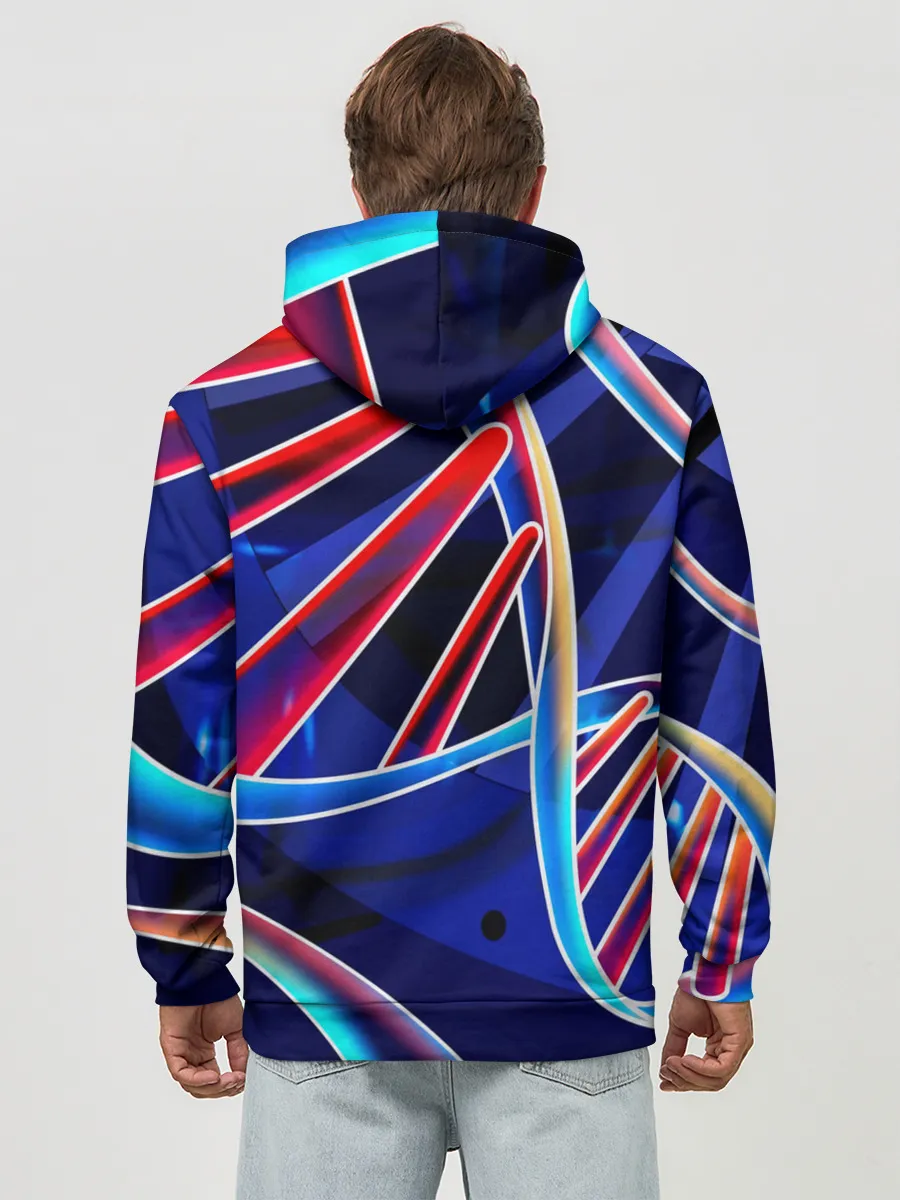 Худи мужской база хлопок / ДНК