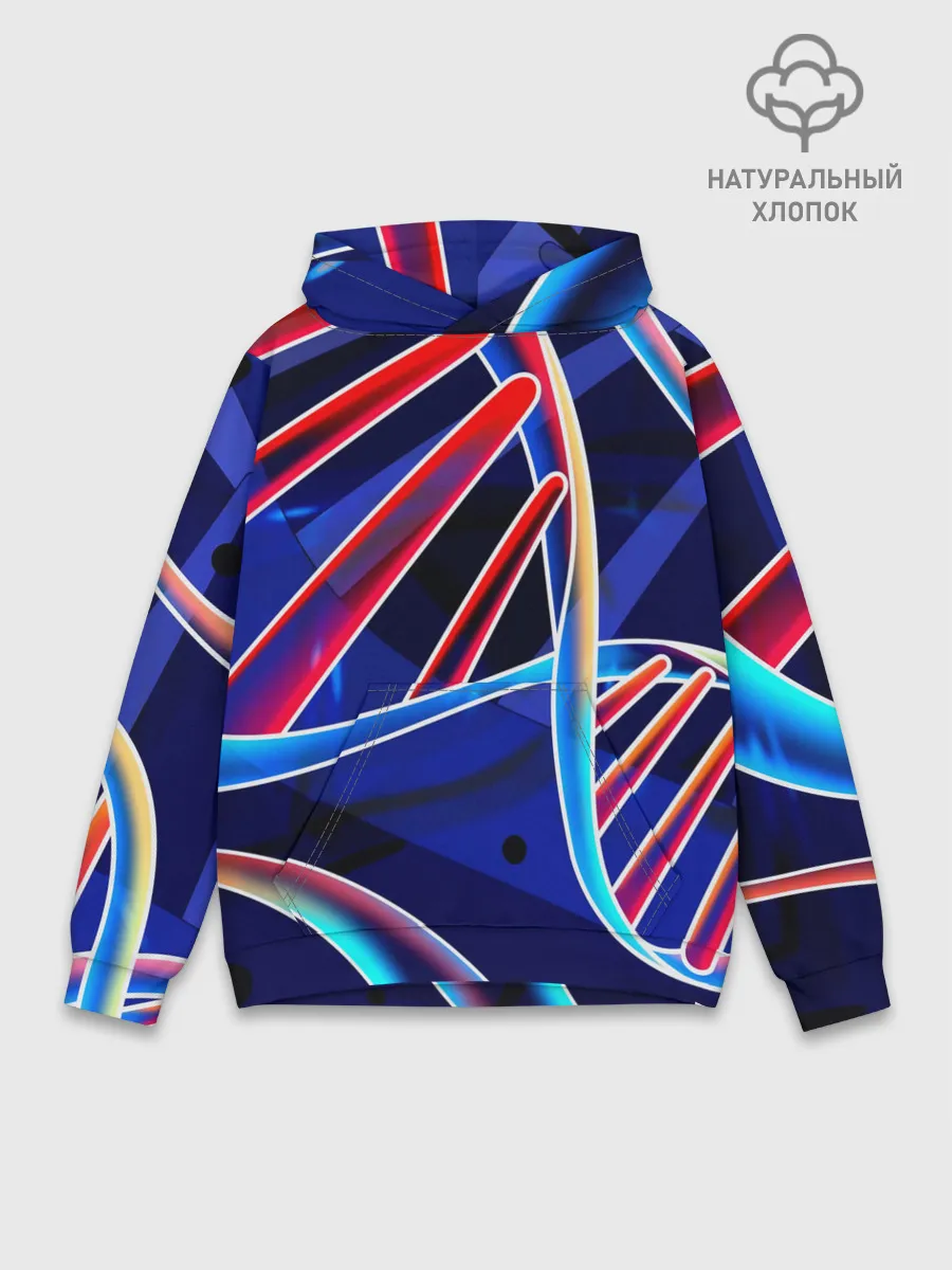 Худи мужской база хлопок / ДНК