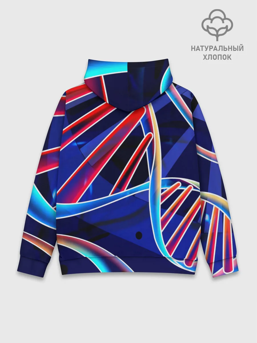 Худи мужской база хлопок / ДНК