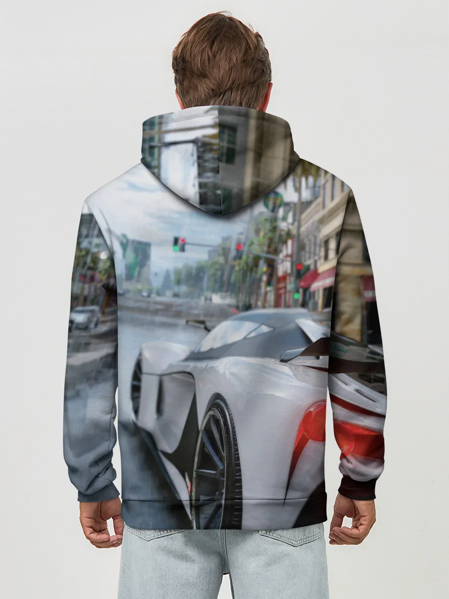 Худи мужской база хлопок / NFS Most Wanted