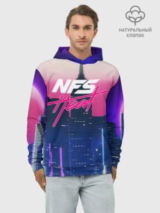 Худи мужской база хлопок / NFS Heat