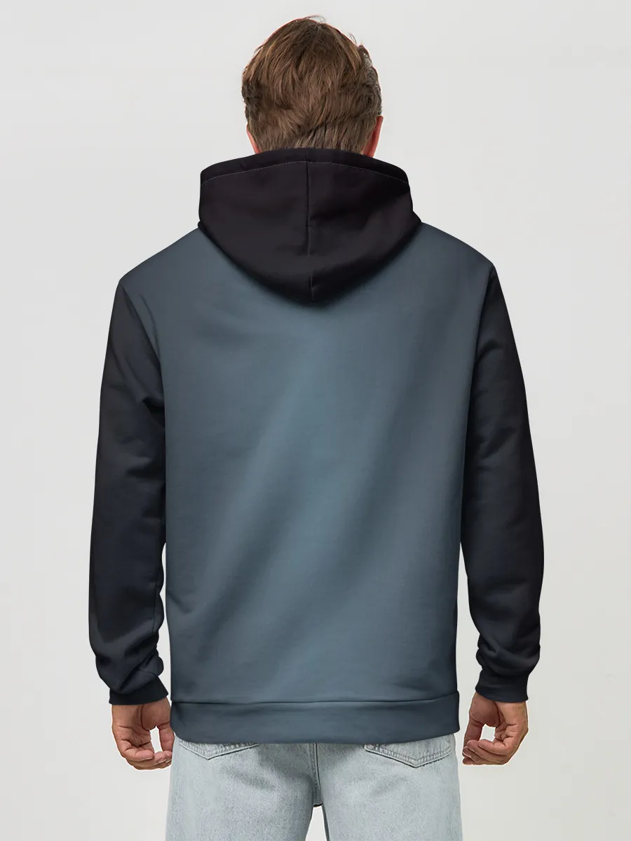 Худи мужской база хлопок / Its All Ride