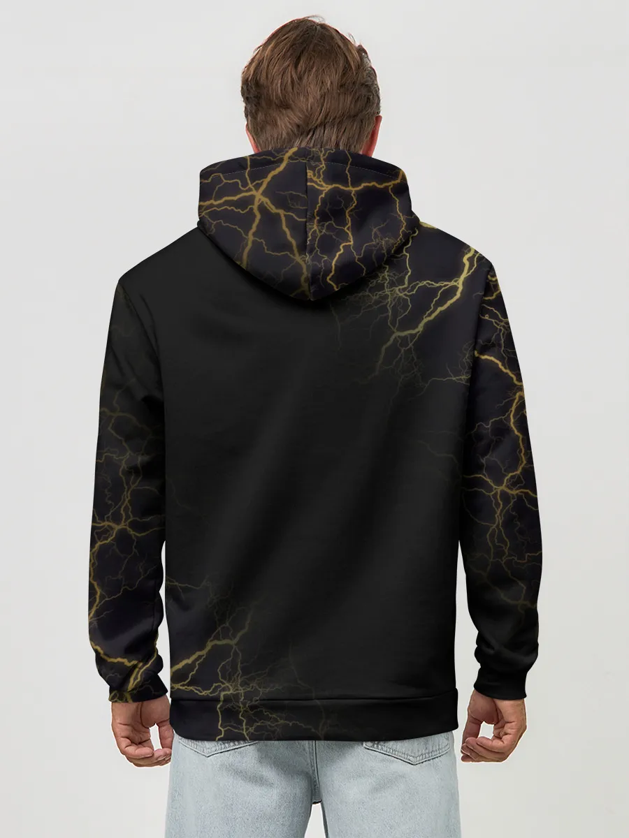 Худи мужской база хлопок / Gold Midas Fortnite 2