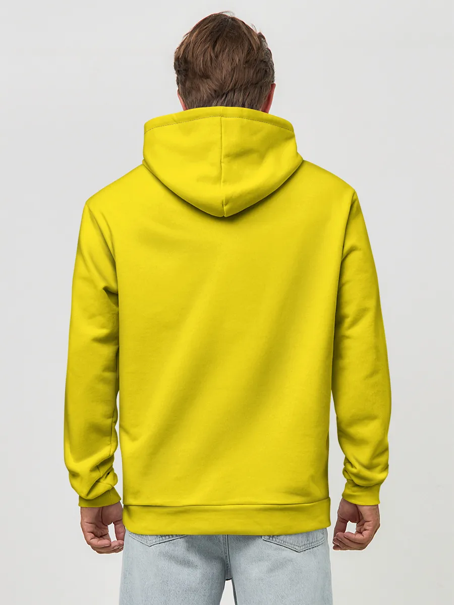 Худи мужской база хлопок / Оскал тигра