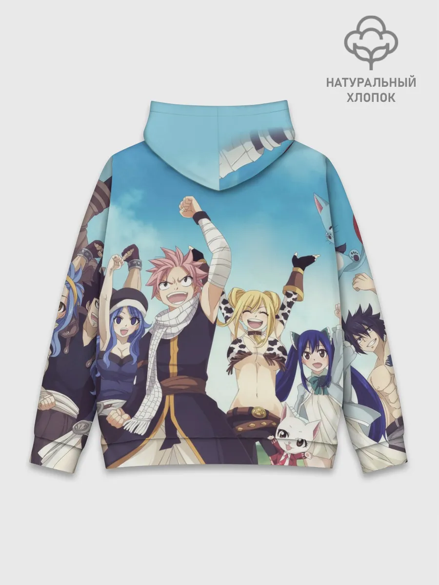 Худи мужской база хлопок / Все песонажи Хвост Феи