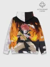 Худи мужской база хлопок / Fairy Tail воинственный Нацу
