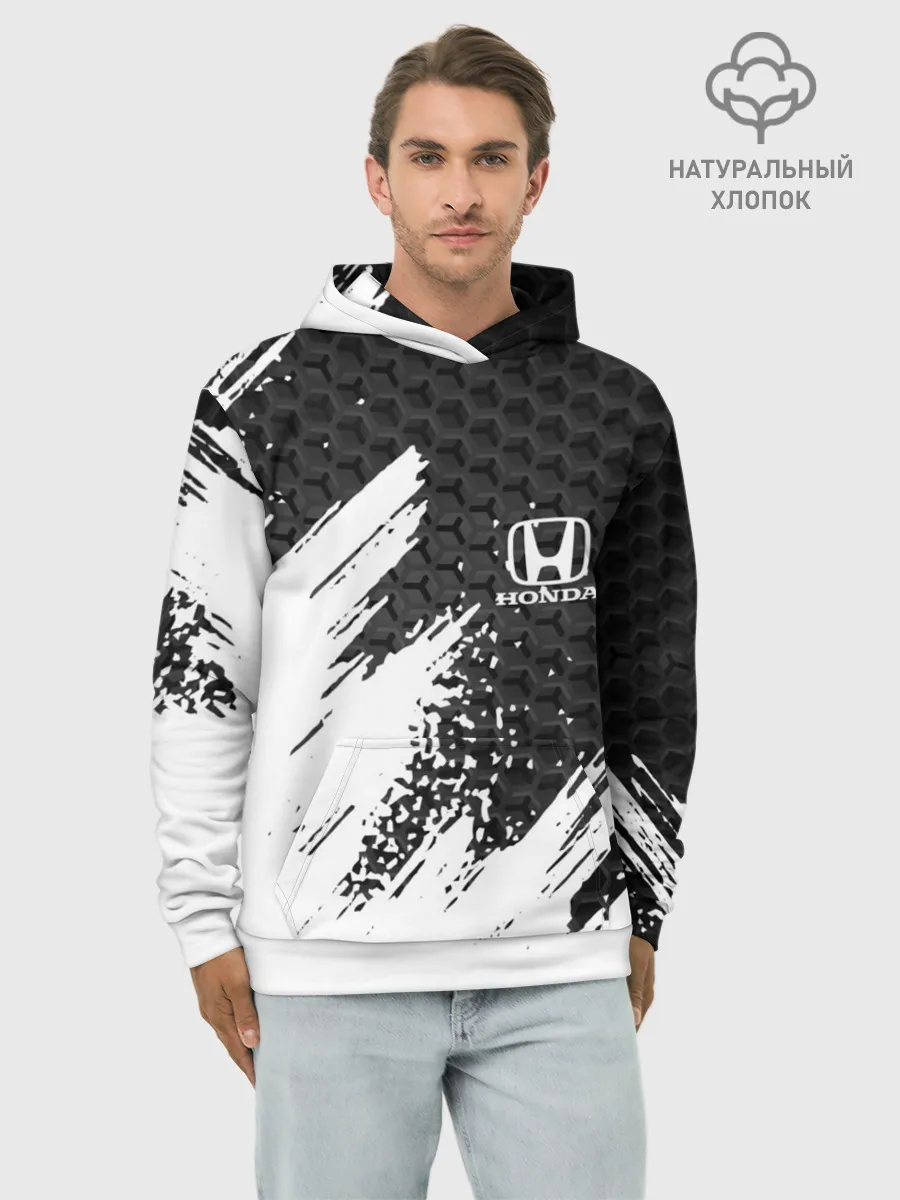 Худи мужской база хлопок / HONDA