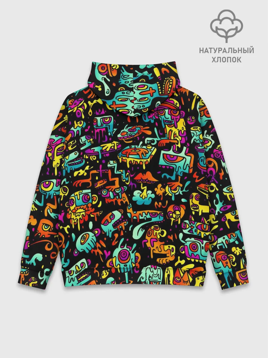 Худи мужской база хлопок / Zombi Slime