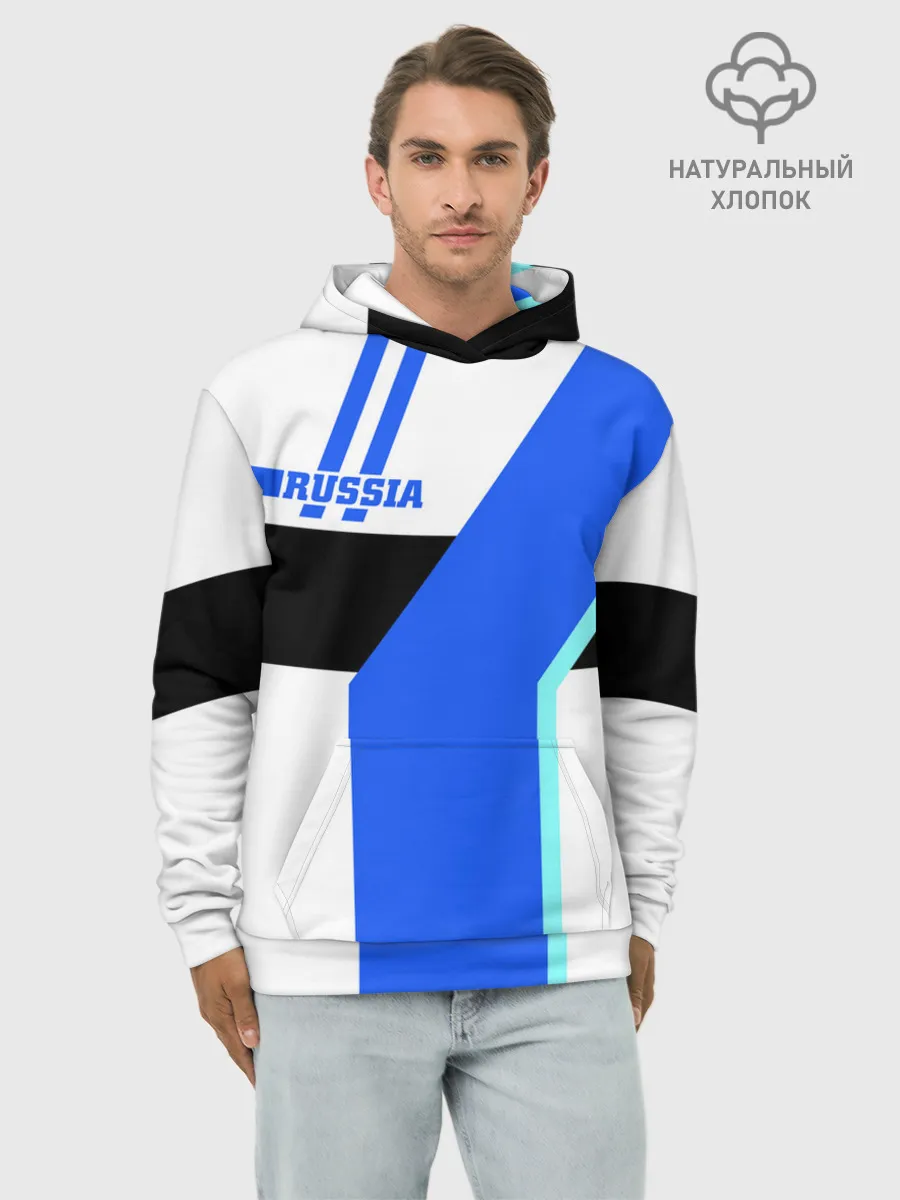 Худи мужской база хлопок / Russia