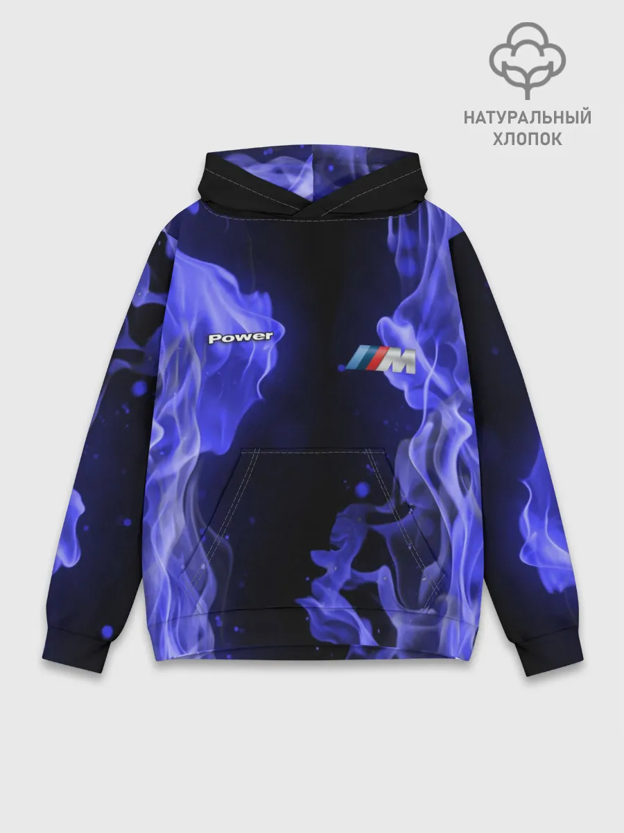 Худи мужской база хлопок / BMW FIRE