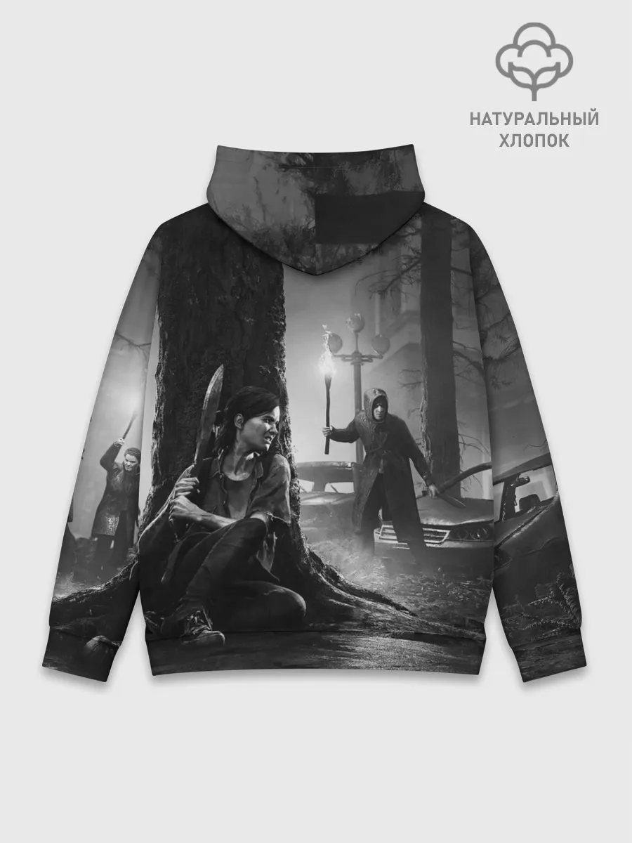 Худи мужской база хлопок / THE LAST OF US 2