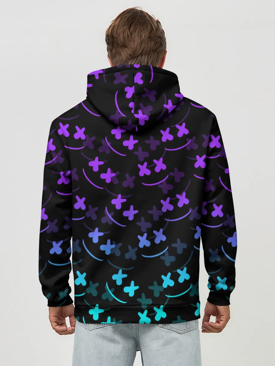 Худи мужской база хлопок / FORTNITE x MARSHMELLO | ФОРТНАЙТ