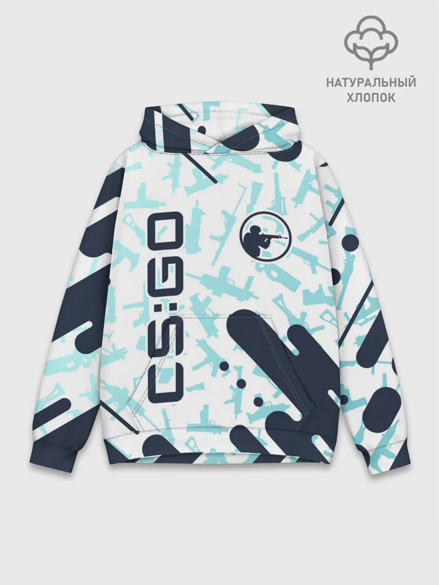 Худи мужской база хлопок / CS GO | КС ГО
