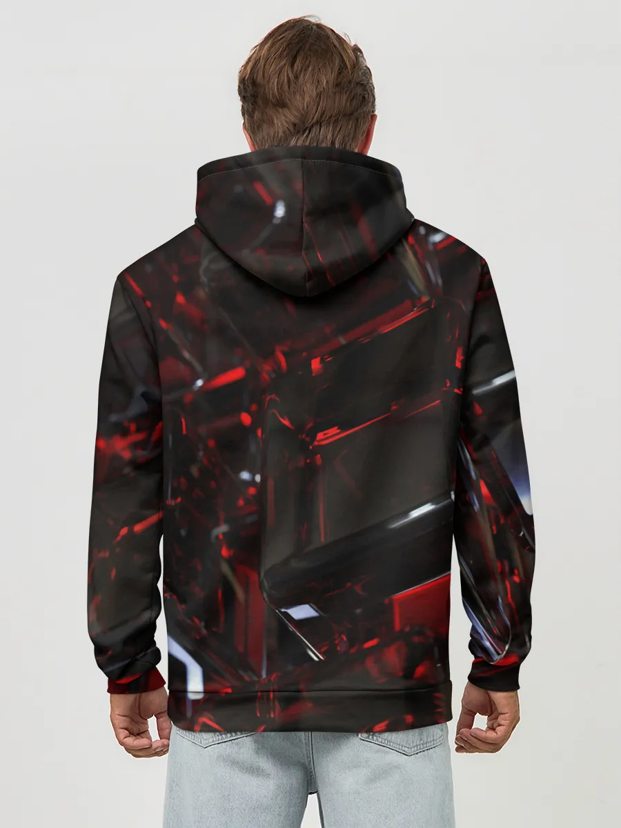 Худи мужской база хлопок / МЕТАЛЛИЧЕСКИЙ