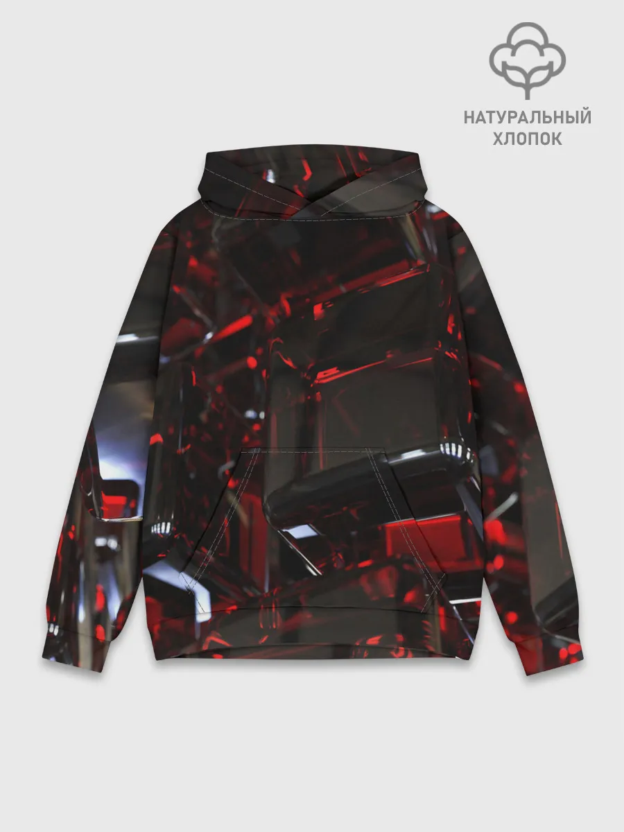 Худи мужской база хлопок / МЕТАЛЛИЧЕСКИЙ