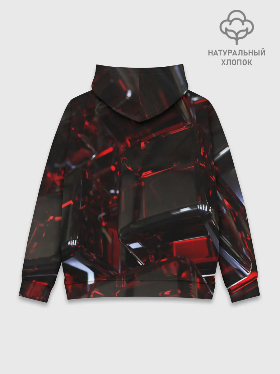 Худи мужской база хлопок / МЕТАЛЛИЧЕСКИЙ