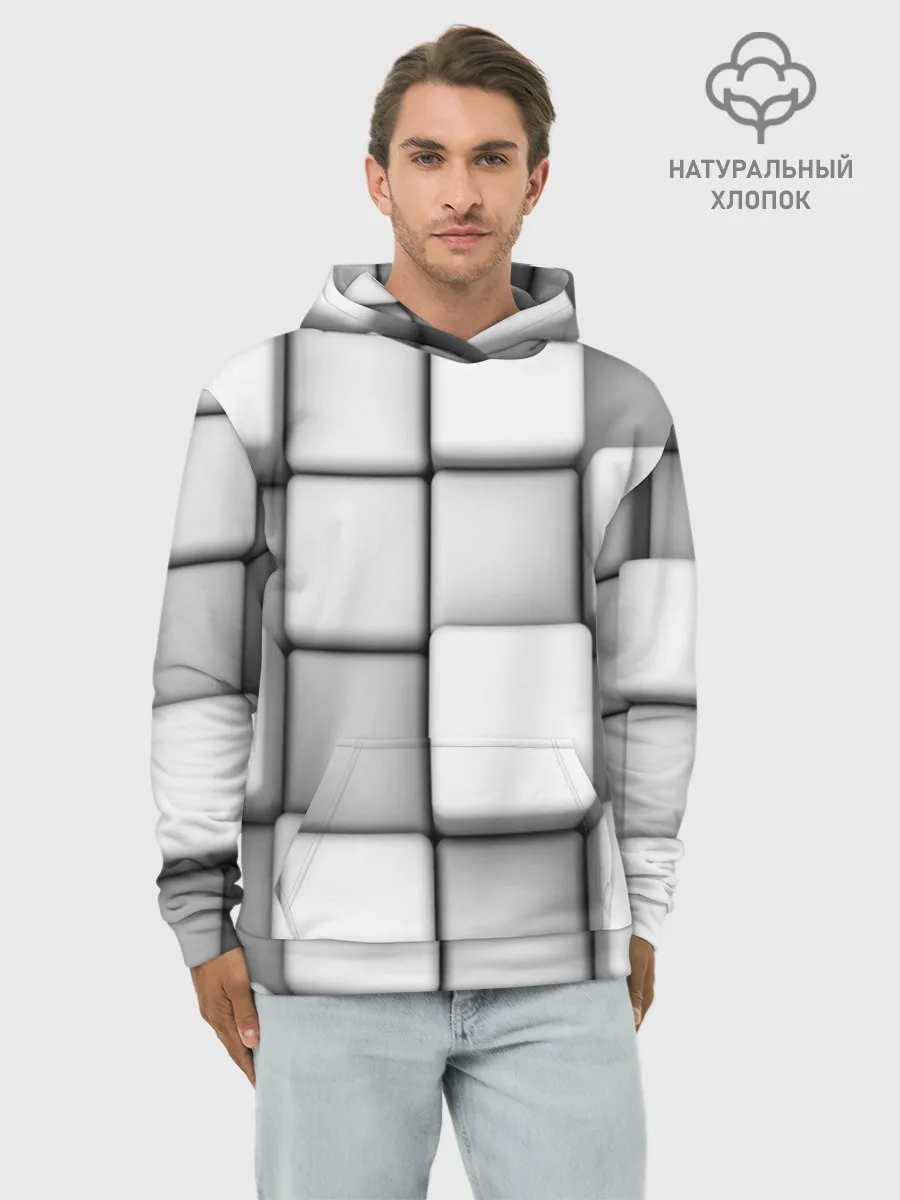 Худи мужской база хлопок / ТЕКСТУРА