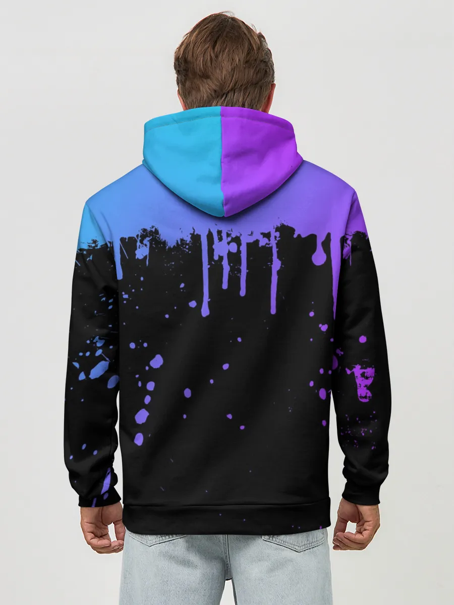 Худи мужской база хлопок / MARSHMELLO