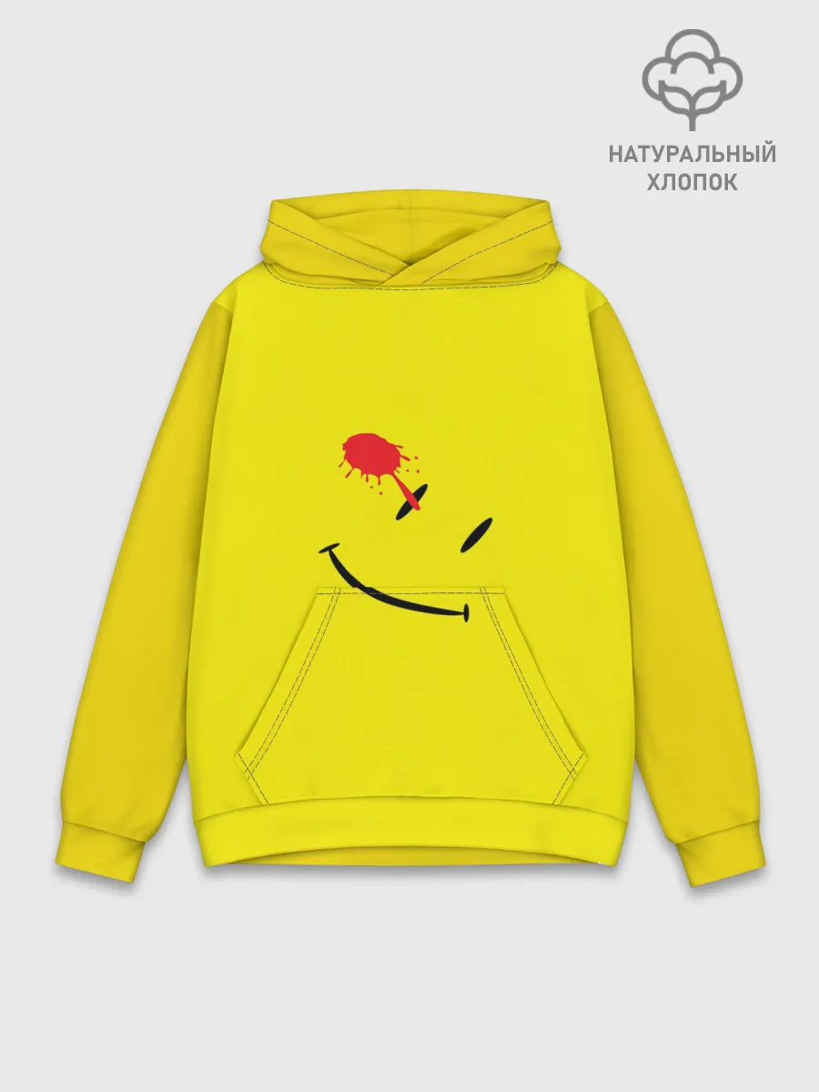 Худи мужской база хлопок / Смайлы