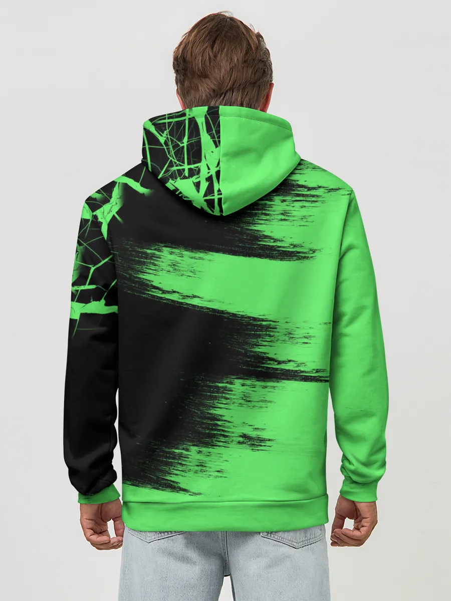 Худи мужской база хлопок / Kawasaki