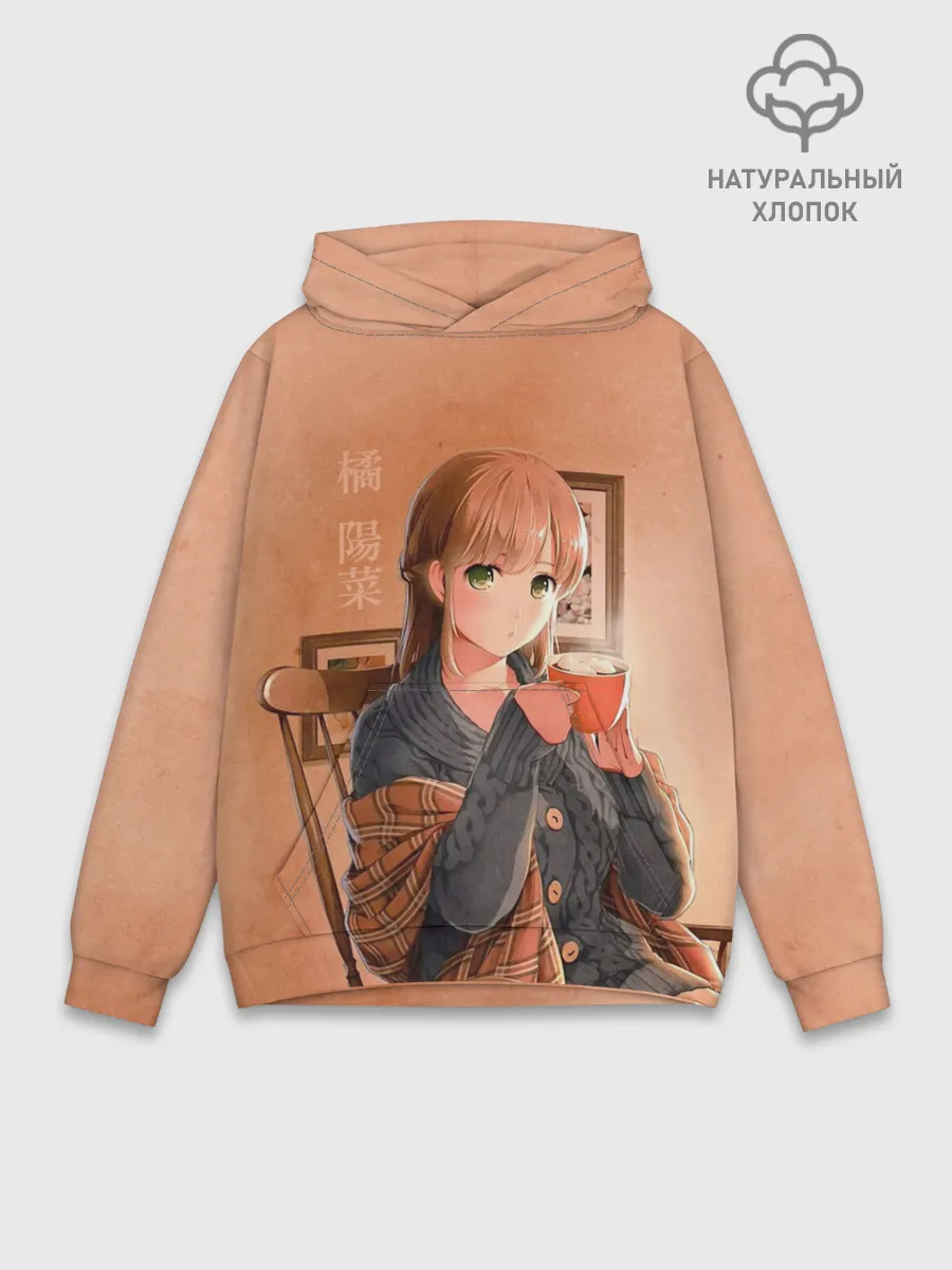 Худи мужской база хлопок / Hina