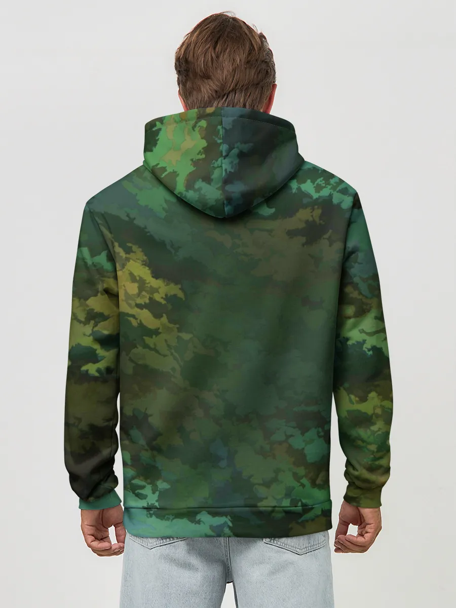 Худи мужской база хлопок / Армейский Камуфляж | Ранний