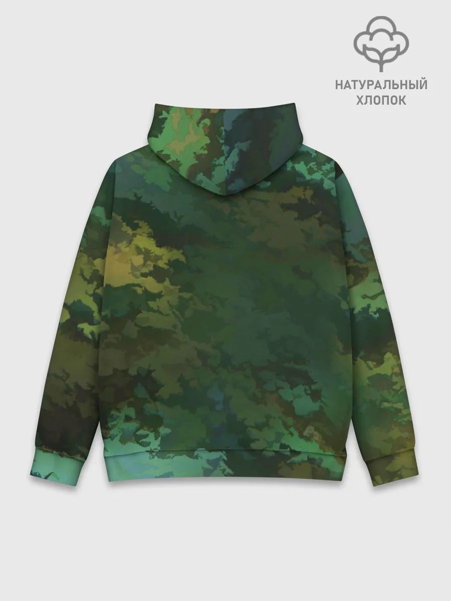 Худи мужской база хлопок / Армейский Камуфляж | Ранний