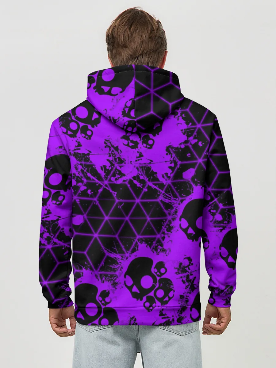 Худи мужской база хлопок / Fortnite | Skull