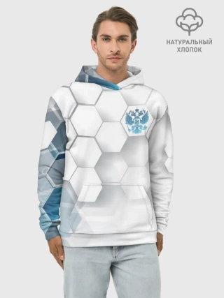 Худи мужской база хлопок / Россия