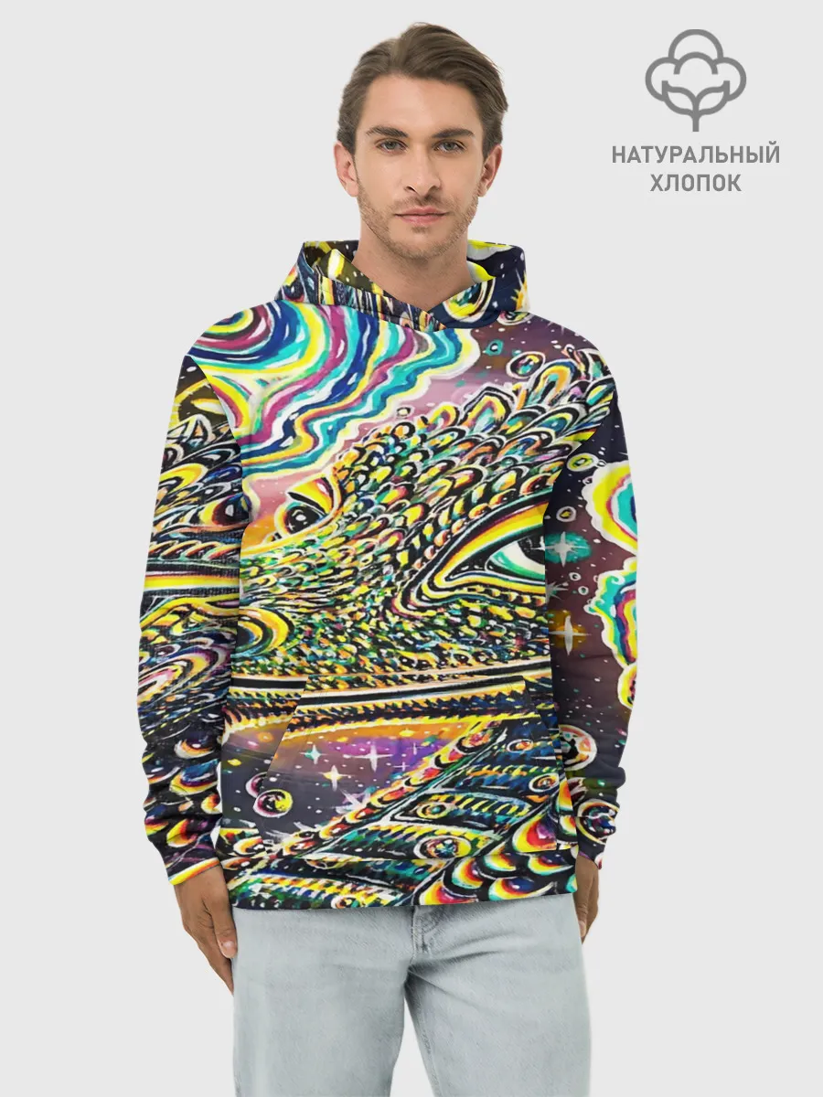 Худи мужской база хлопок / ИМПРЕССИОНИЗМ