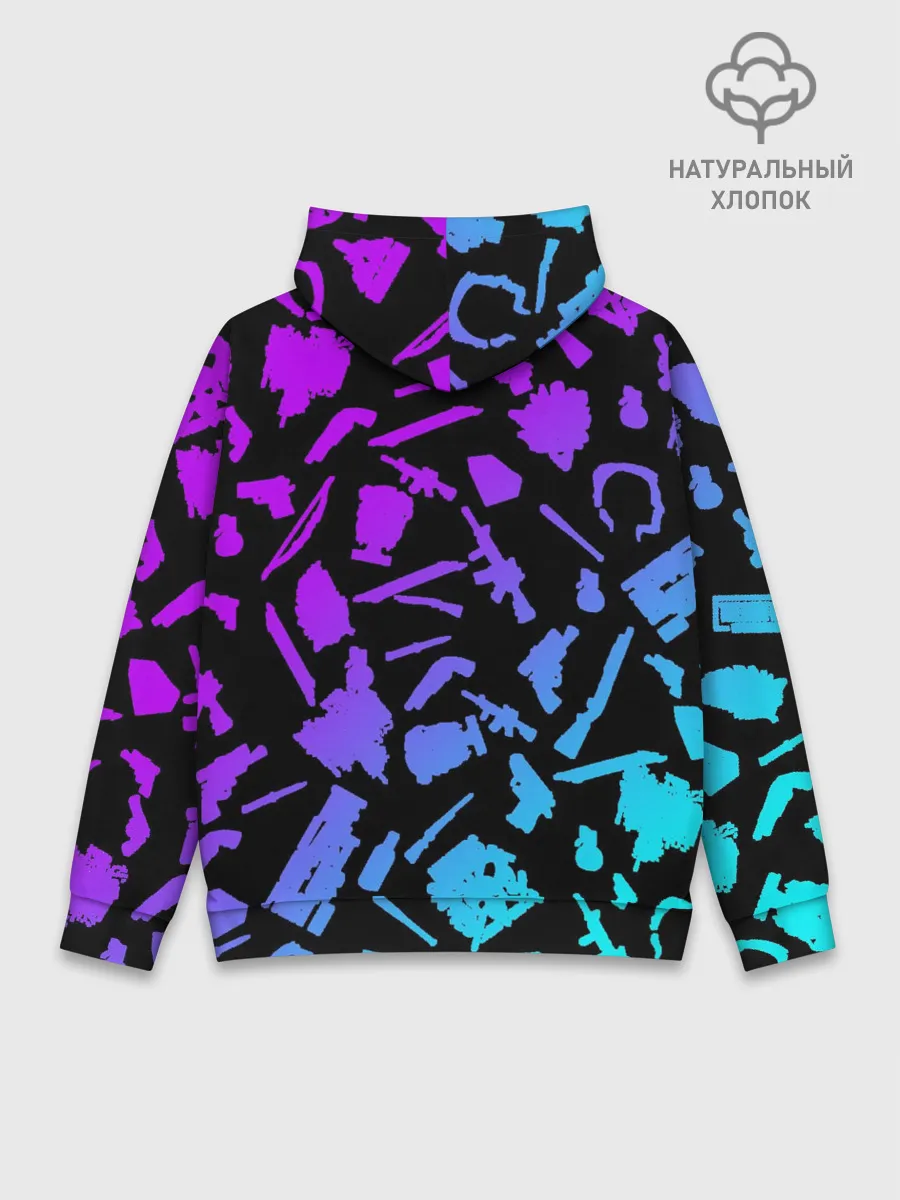 Худи мужской база хлопок / PATTERN THE LAST OF US