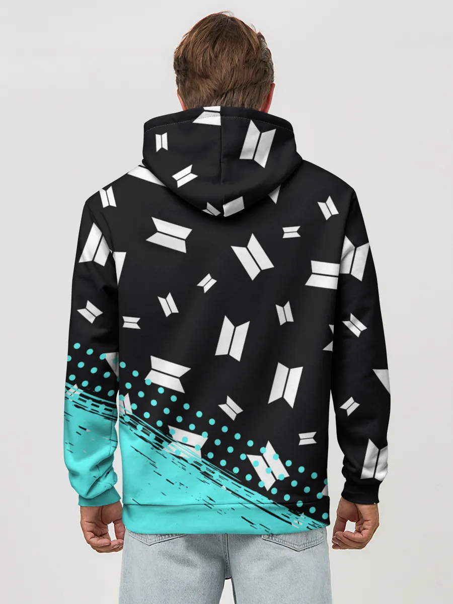 Худи мужской база хлопок / BTS / БТС