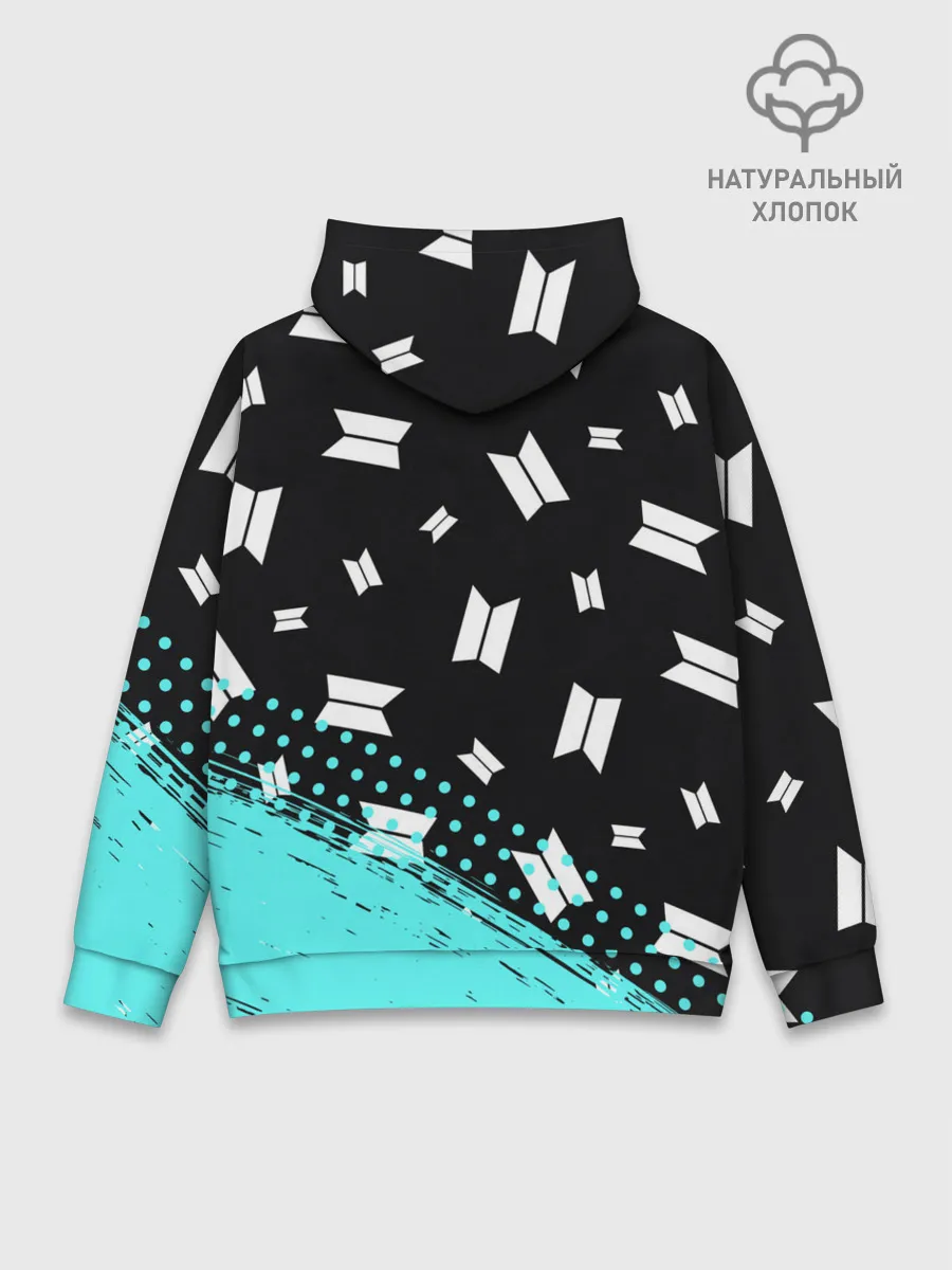 Худи мужской база хлопок / BTS / БТС