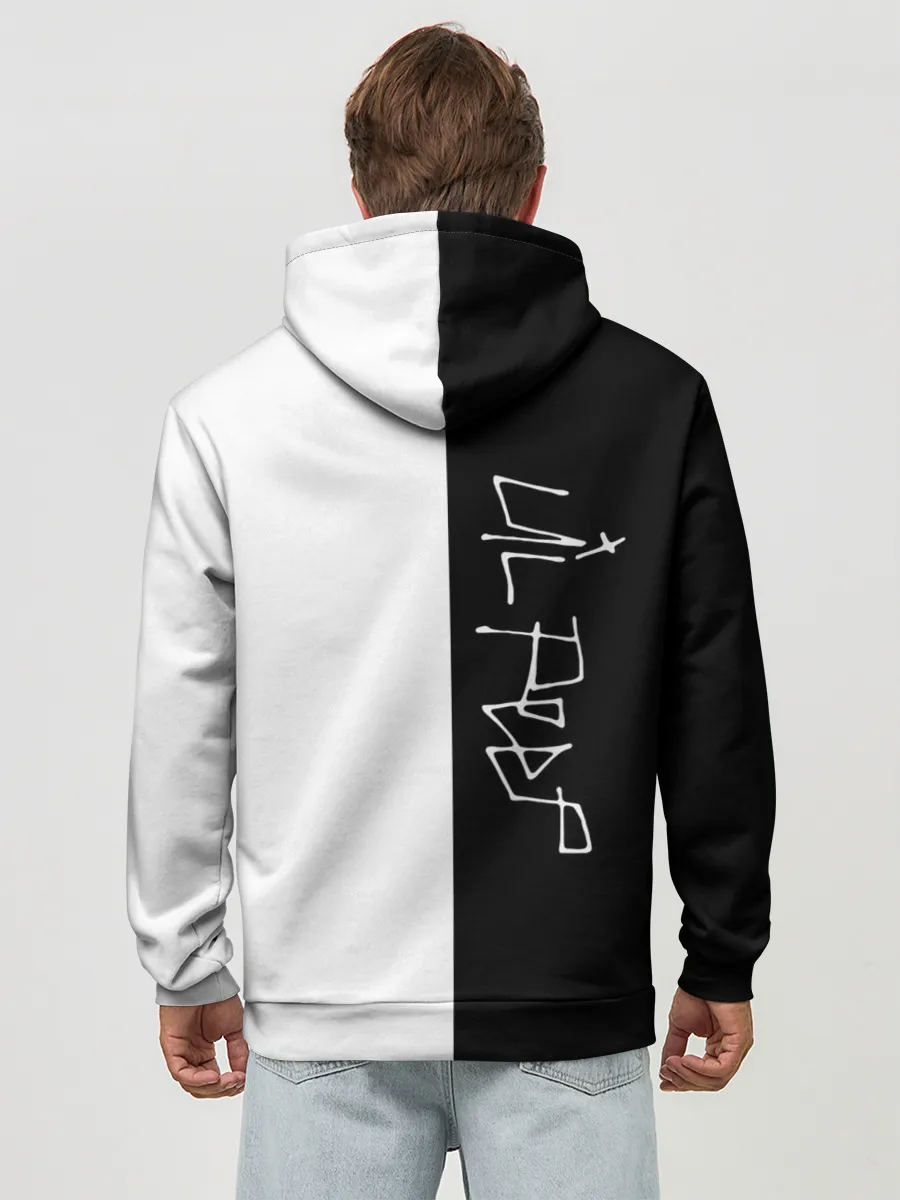 Худи мужской база хлопок / Lil peep