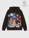 Худи мужской база хлопок / Fairy Tail logo and heroes