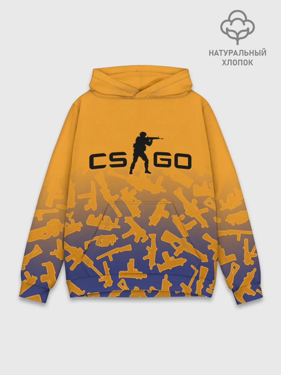Худи мужской база хлопок / CS GO | КС ГО