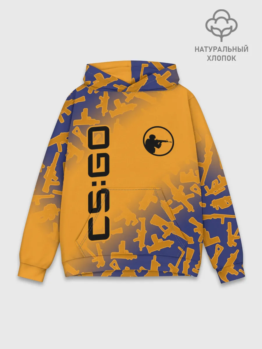 Худи мужской база хлопок / CS GO | КС ГО