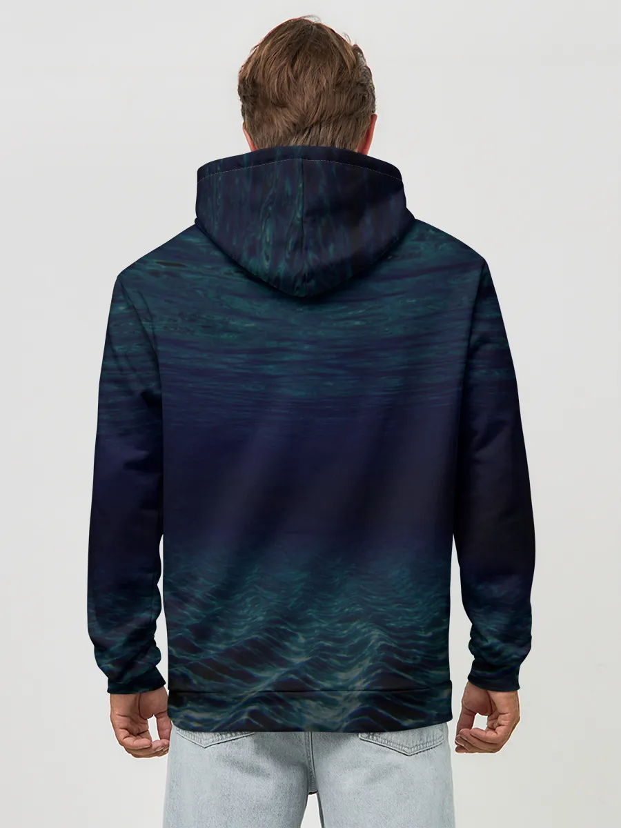 Худи мужской база хлопок / Loot Shark Fortnite