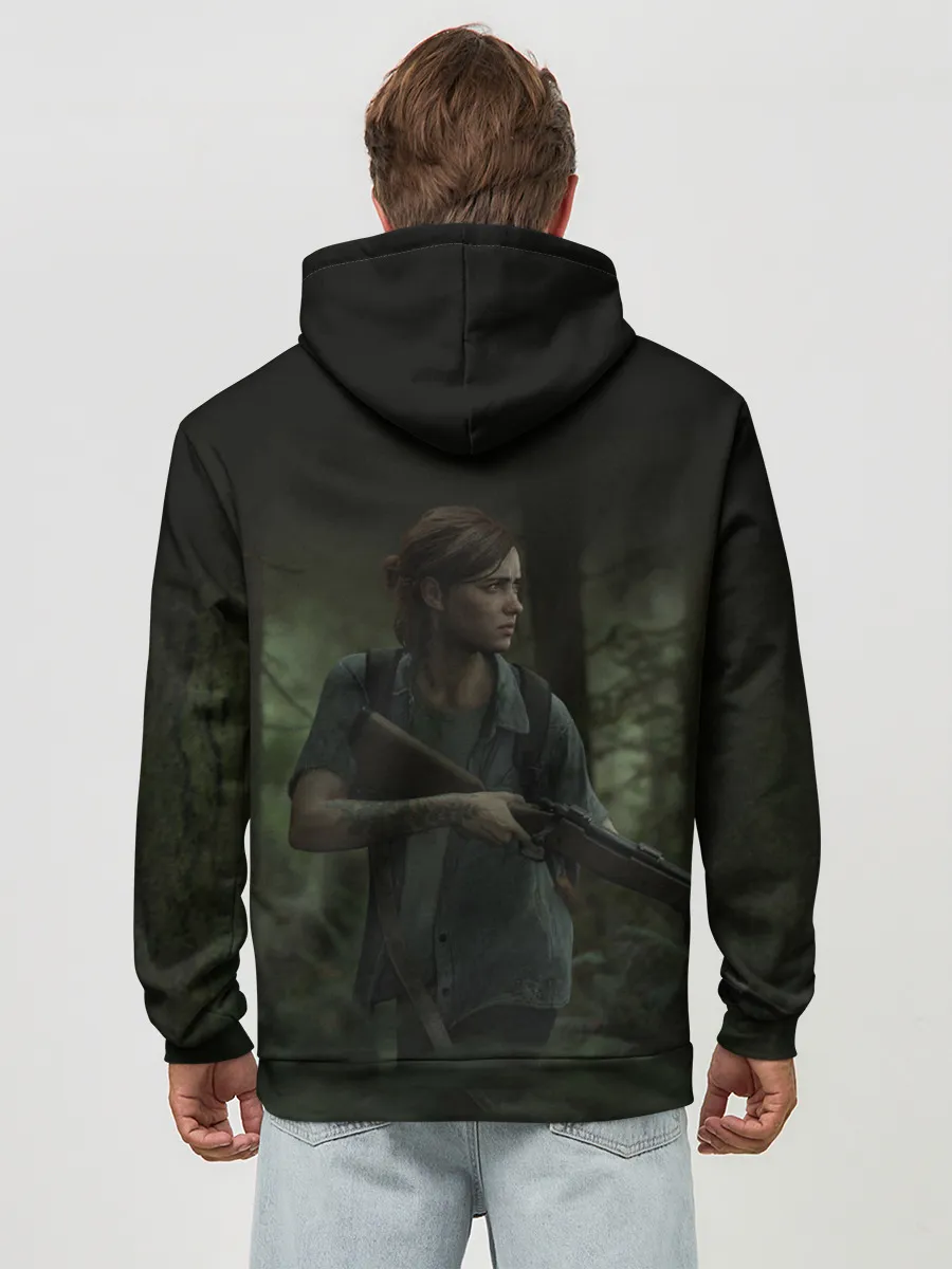 Худи мужской база хлопок / THE LAST OF US 2 ЭЛЛИ