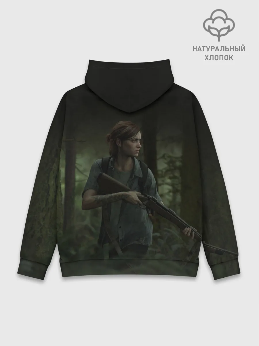 Худи мужской база хлопок / THE LAST OF US 2 ЭЛЛИ