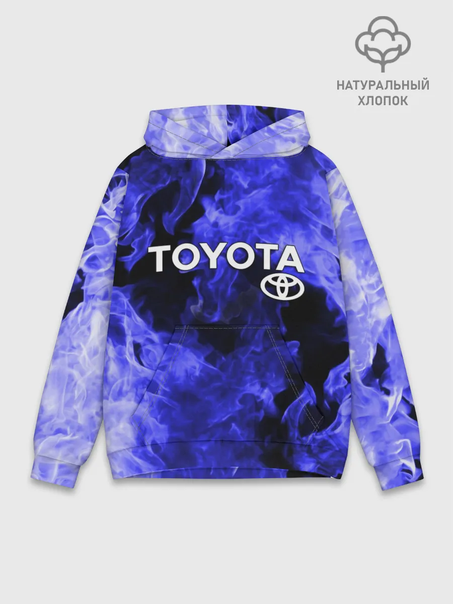 Худи мужской база хлопок / TOYOTA