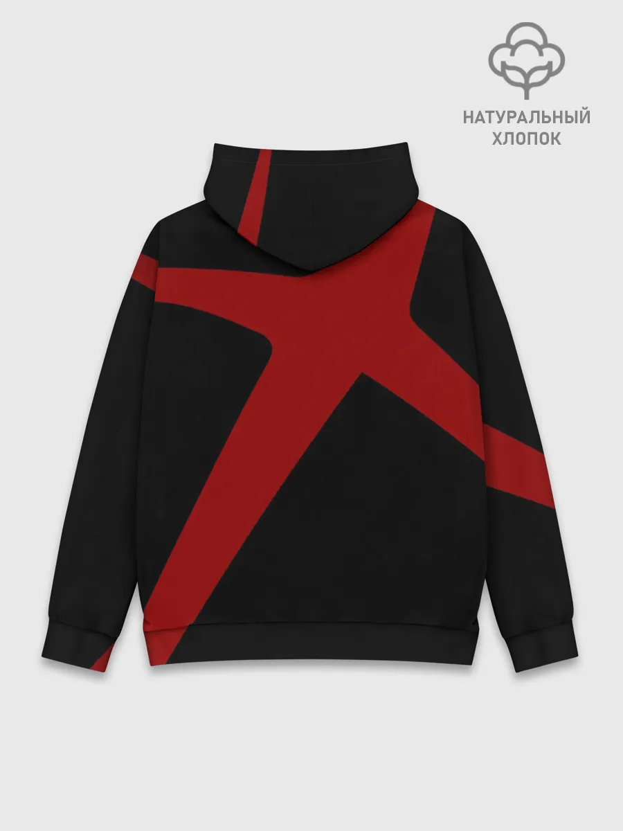 Худи мужской база хлопок / Химура Кэнсин Самурай Х