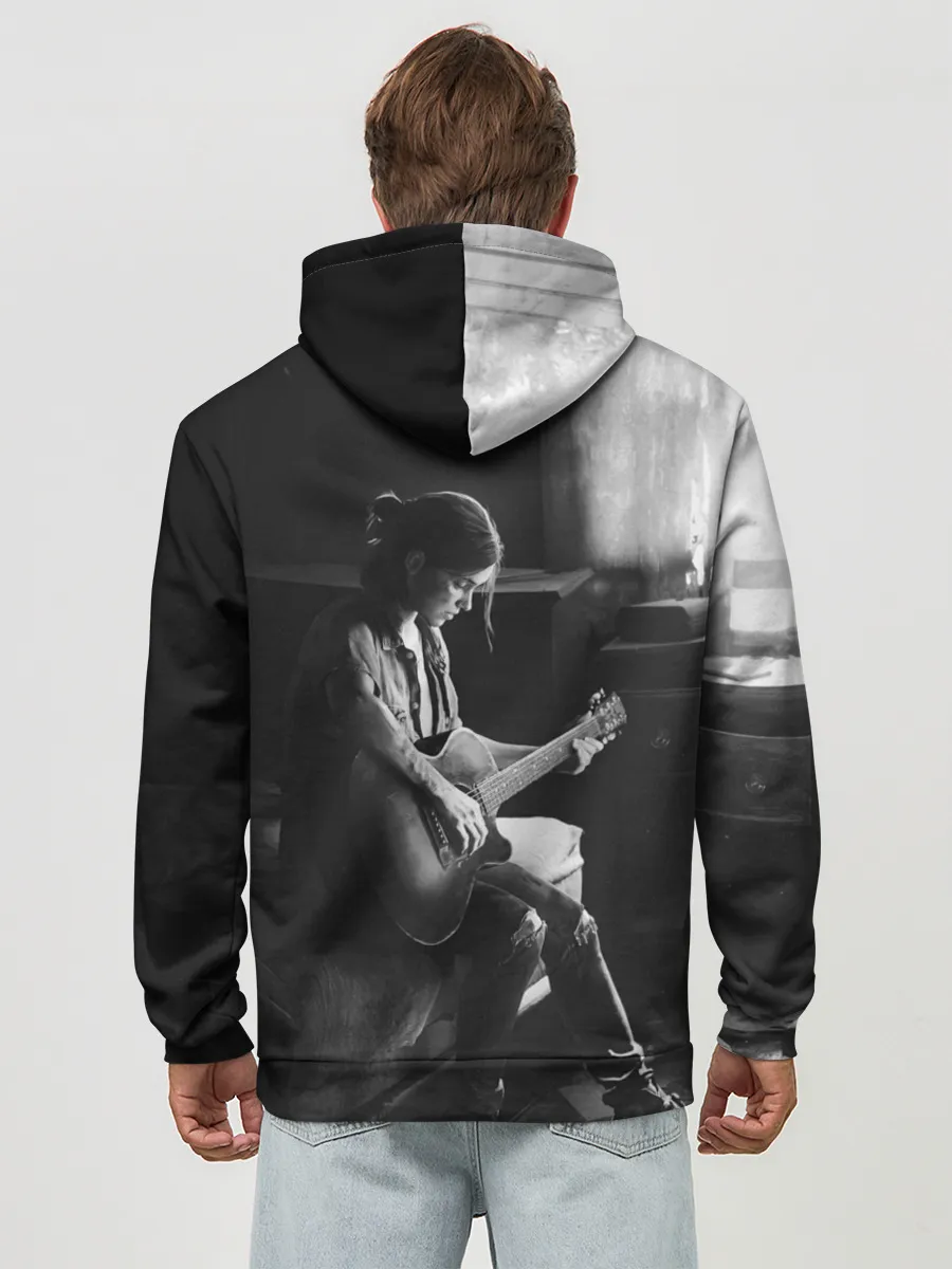 Худи мужской база хлопок / THE LAST OF US PART 2 ЭЛЛИ