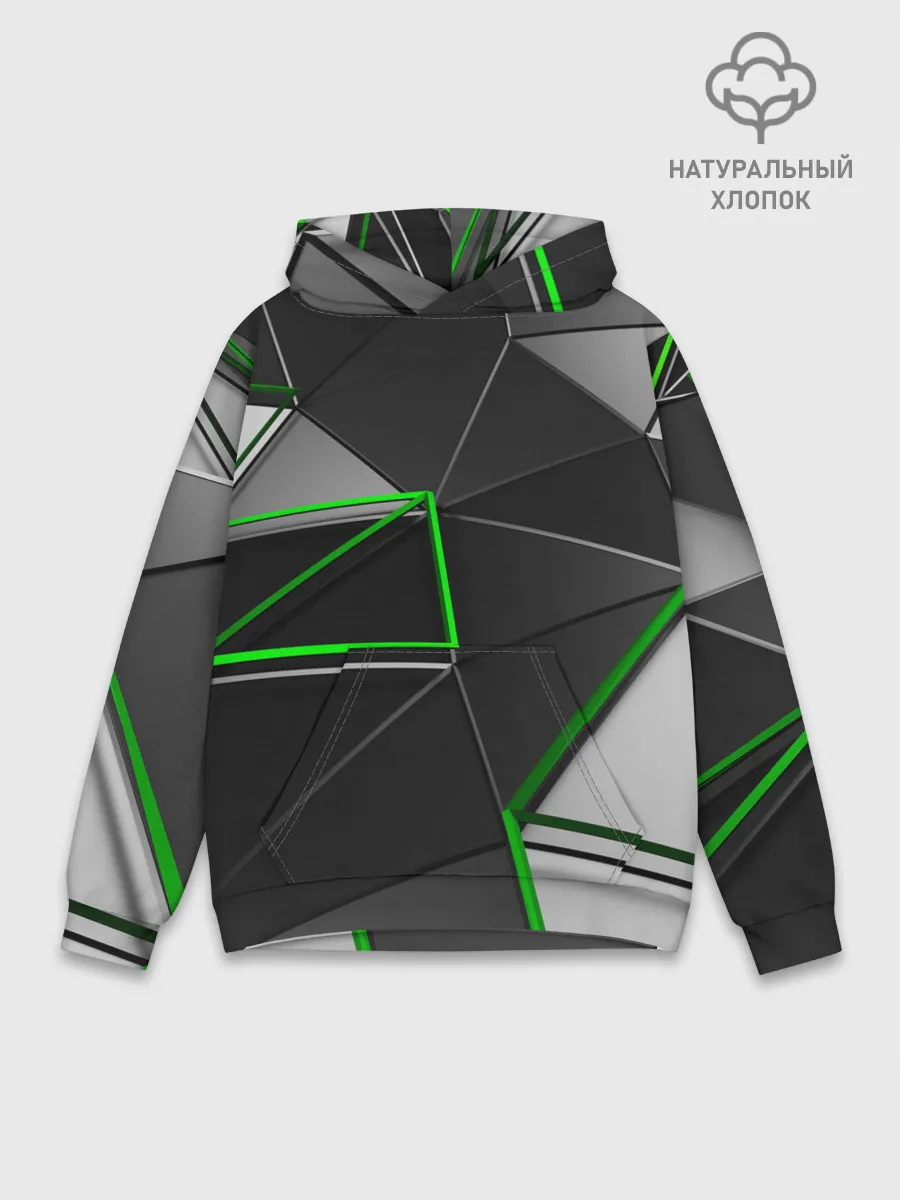 Худи мужской база хлопок / 3D полигон