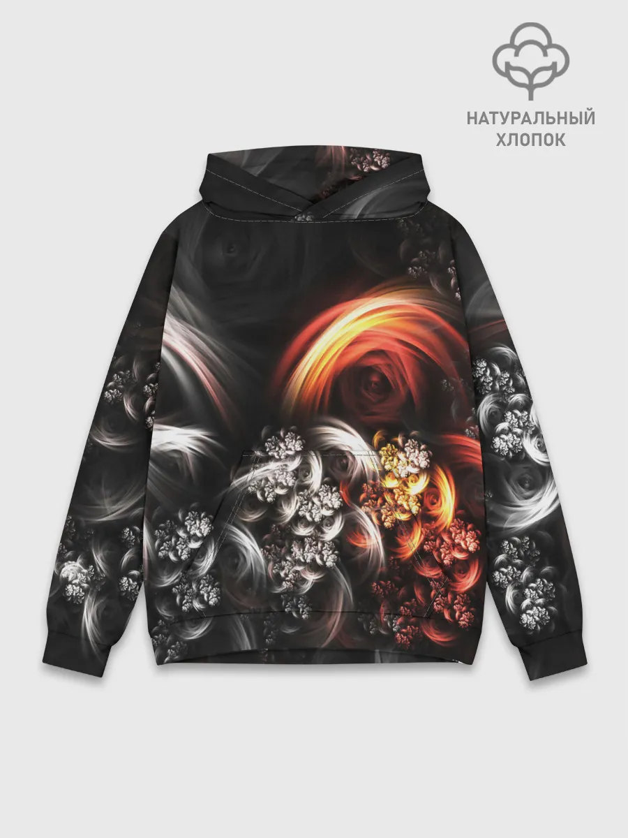 Худи мужской база хлопок / FRACTALS