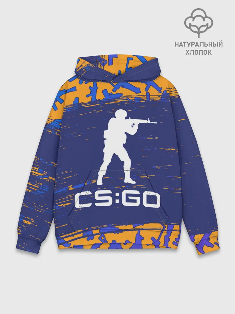 Худи мужской база хлопок / CS GO | КС ГО
