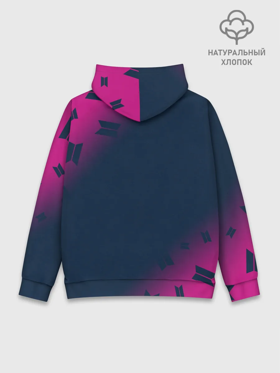 Худи мужской база хлопок / BTS / БТС